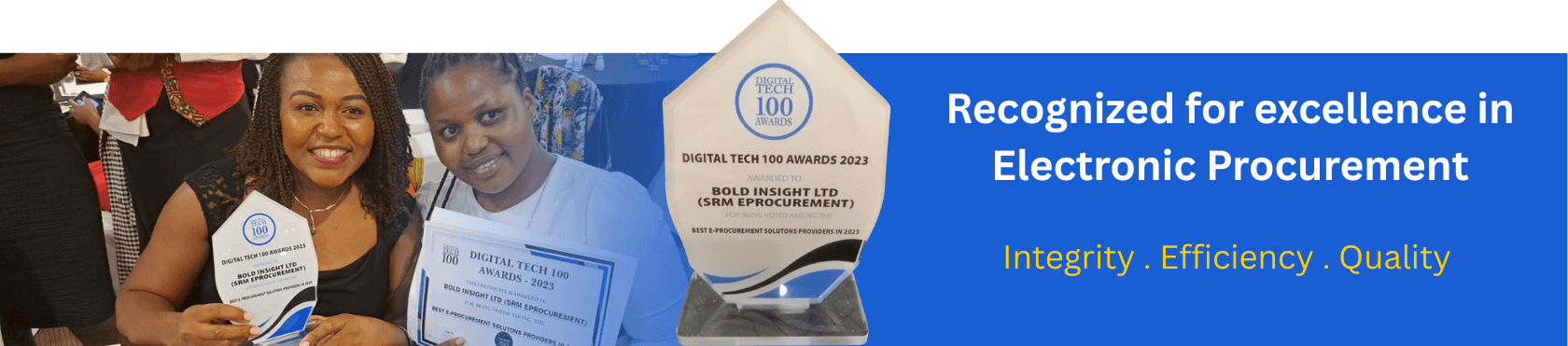 SRM Recognized for award winning