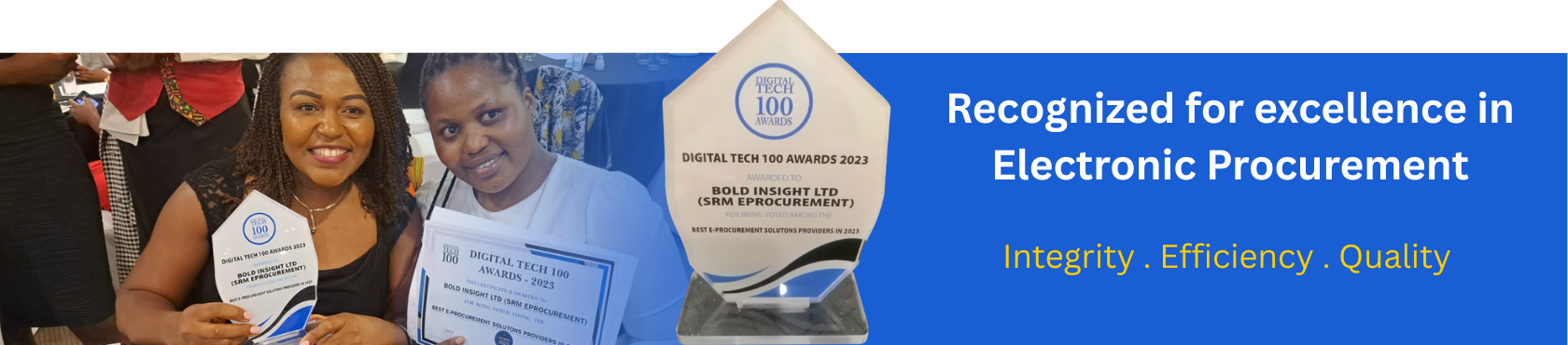SRM Recognized for award winning